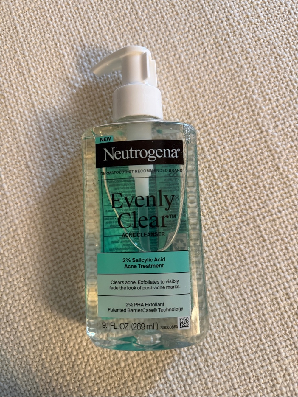 Neutrogena Evenly Clear Acne Cleanser